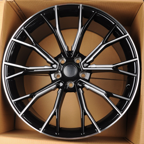 KoKo Kuture 0220 8.5x20/5x112 D66.6 ET26 Black Machined Lip+Milling Window (передняя ось)