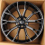 KoKo Kuture 0220 8.5x20/5x112 D66.6 ET26 Black Machined Lip+Milling Window (передняя ось)