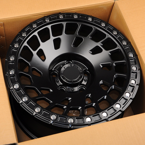 Powcan BK1287 8.5x17/5x127 D71.5 ET-6 Matt Black