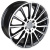 KoKo Kuture SL550 7.5x17/5x112 D66.45 ET35 Gloss Black Face