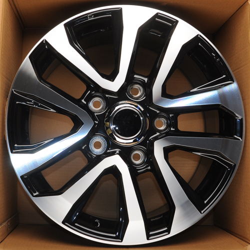 Anzoo H706F 8.5x18/5x150 D110 ET58 Black Machine Face