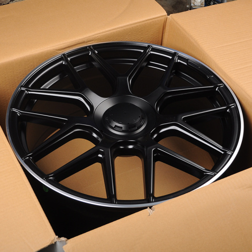 Powcan BK5318 9.5x20/5x112 D66.6 ET43 Black HM+Machined Lip