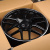 Powcan BK5318 9.5x20/5x112 D66.6 ET43 Black HM+Machined Lip