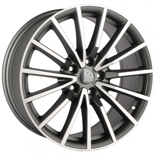 Powcan 5246 8.0x18/5x112 D66.6 ET42 Matt Dark GMF(Matt KSH4)