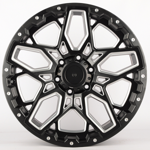 Zumbo Wheels F8531 9.5x20/6x139.7 D106.1 ET12 BLACK MATT MILLED