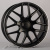 Powcan BK5318 9.5x21/5x112 D66.6 ET22 Black Matt with Lip Polish (задняя ось)