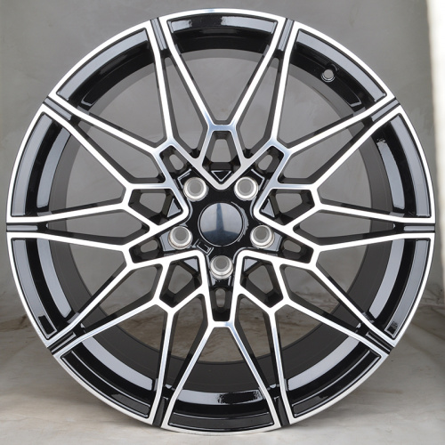 KoKo Kuture 0293 9.5x19/5x112 D66.6 ET38 Gloss Black / Machined (задняя ось)