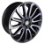 KoKo Kuture 7056 9.5x22/5x120 D72.6 ET45 Satin Black MF Black Laquer