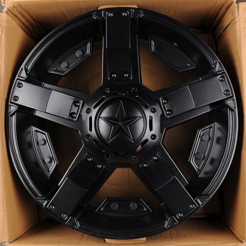 KoKo Kuture 5238 9.0x18/10x114.3/127 D71.5 ET25 Matt Black 