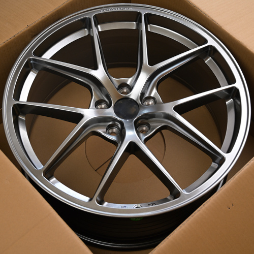 KoKo Kuture FF012 8.5x19/5x114.3 D73.1 ET35 Titanium Silver