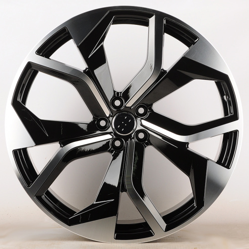 IWheel B376 10.0x22/5x112 D66.45 ET26 Black Machined Face
