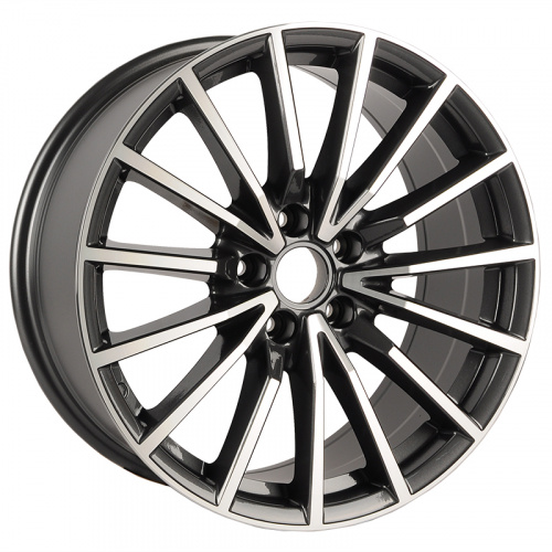Powcan 5246 7.5x17/5x112 D66.45 ET35 Deep Gun Polish