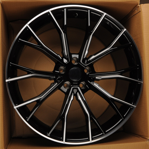 KoKo Kuture 0220 10x20/5x112 D66.6 ET40 Black Milled+ML (задняя ось)