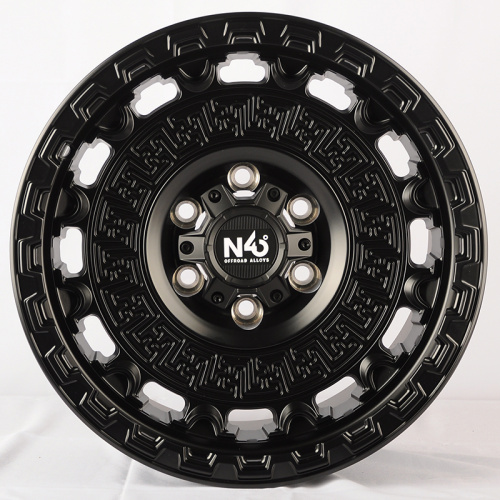 Makstton N40-CK04 9.0x17/6x139.7 D110 ET0 MATTE BLACK