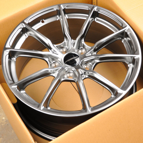 KoKo Kuture FF593 8.0x18/5x112 D66.45 ET38 Titanium Silver