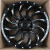 IWheel JT192-7 9.0x17/6x139.7 D110.1 ET0 GB+Milling spoke Rivet holes (конус)