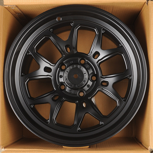 Powcan BK1106 9.0x17/5x127 D71.6 ET-6 Mat Black