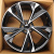 Koko Kuture 5456 9.5x22/5x112 D66.6 ET20 Matte Black with Machined Face