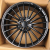Zumbo Wheels BZ002 9.5x20/5x112 D66.6 ET43 Black Matt with Lip Polish