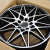 Zumbo Wheels F7760 8.5x19/5x120 D72.6 ET38 Black Machine Face