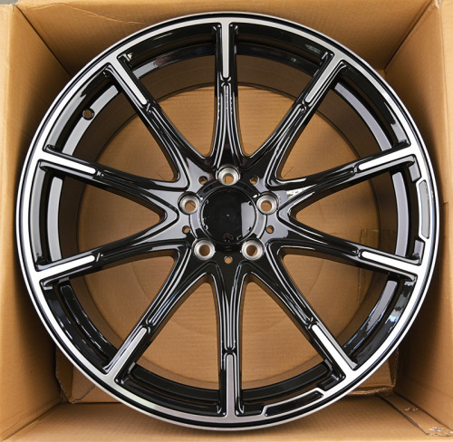 KoKo Kuture 1117 8.5x20/5x112 D66.6 ET35 Gloss Black with Polish (передняя ось)