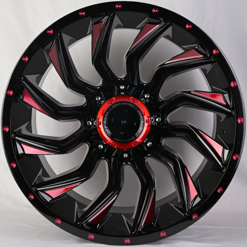 IWheel IV-1285 12.0x20/6x139.7 D110.1 ET-44 B+Milling+Red