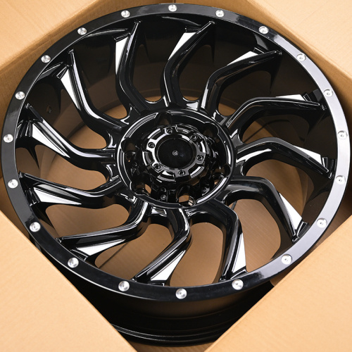 IWheel FBX369-8 9.0x18/6x139.7 D110.1 ET0 GB+Milling spoke Rivet holes