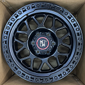 Диски FF572 KoKo Kuture FF572 8.5x17/6x139.7 D110.1 ET0 Matt Gunmetal+Matt Black Lip