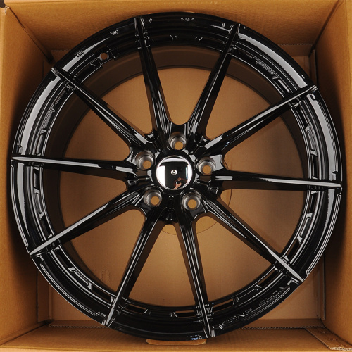 KoKo Kuture FF586 7.5x17/5x108 D73.1 ET35 Full Gloss Black