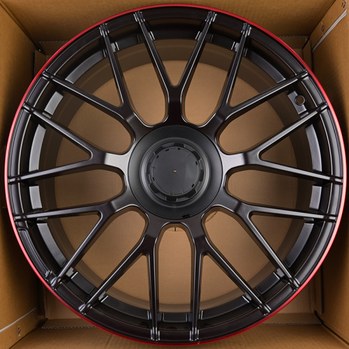 KoKo Kuture FF519 8.5x19/5x112 D66.45 ET35 Matte Red Black Lip