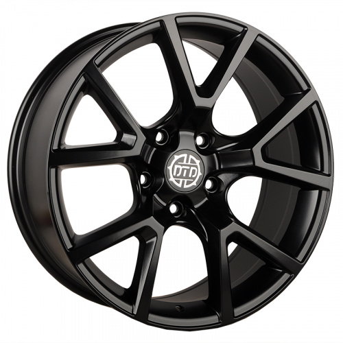 Powcan BK5884B 8.0x18/5x127 D71.5 ET40 Matt Black