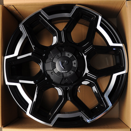Powcan BK5260 8.5x20/10x108/114.3 D66.5 ET35 BLK Polish