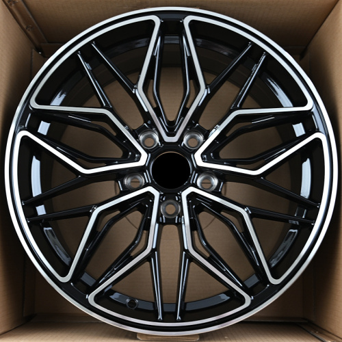 KoKo Kuture FF585 7.5x17/5x112 D66.45 ET38 Gloss Black+Maching Face