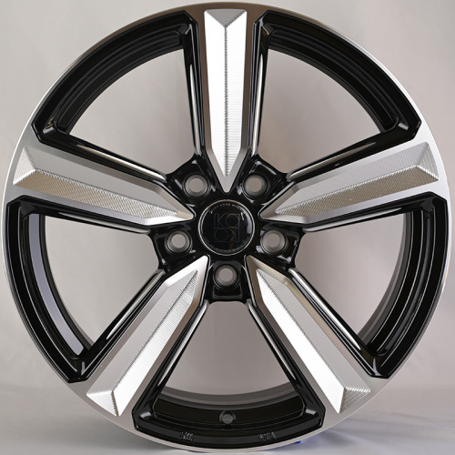 KoKo Kuture FF534 7.5x17/5x108 D73.1 ET38 Gloss Black Face+Milling Window