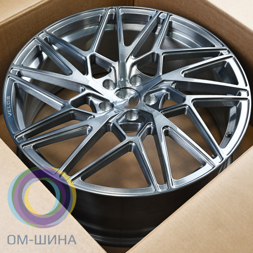 RGW Wheels RGW011 9.0x20/5x112 D66.56 ET30 Brusched Grey+Right+Aluminum Cap (правый)