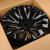 Anzoo JT255-20 9.0x20/6x139,7 D110.1 ET0 Matt Black+Milling Word Anzoo JT255-20 9.0x20/6x139,7 D110.1 ET0 Matt Black+Milling Word