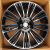 HMD 716F 9.5x22/5x120 D72.6 ET45 MB HMD 716F 9.5x22/5x120 D72.6 ET45 MB