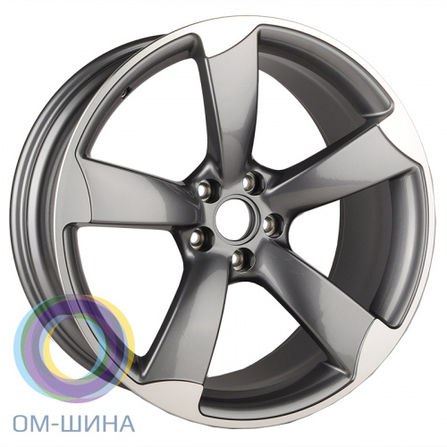 Anzoo H740D 9.0x20/5x112 D66.46 ET26 Gunmetal Machined Face