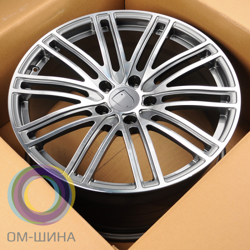 Anzoo ALC1841 9.5x21/5x130 D71.56 ET46 Gunmetal Machine Face (передняя ось)