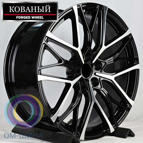 IWheel CRM278 8.5x20/5x114.3 D60.1 ET35 Black Machined Face
