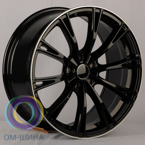 HMD 8003 8.5x19/5x112 D66.5 ET35 Gloss Black Lip Polish