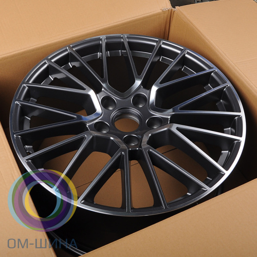 Anzoo H704F 10.5x20/5x130 D71.6 ET64 Gunmetal Machine Face (задняя ось)