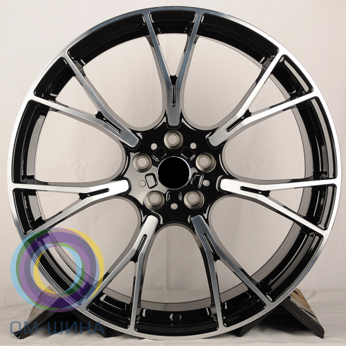 IWheel CR8823 8.5x20/5x112 D66.56 ET25 Black Machined Face (передняя ось)