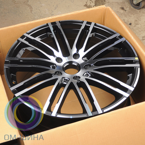 IWheel B396F 9.0x21/5x112 D66.45 ET26 Black Machined Face (передняя ось) (Зад к ним B396R)