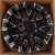 Anzoo JT255-7 9.0x17/6x114,3 D66.1 ET0 Matt Black+Milling Spoke