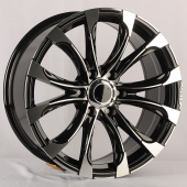  TY10 Zumbo Wheels TY10 8.0x18/6x139.7 D106.1 ET25 Black Machine Face