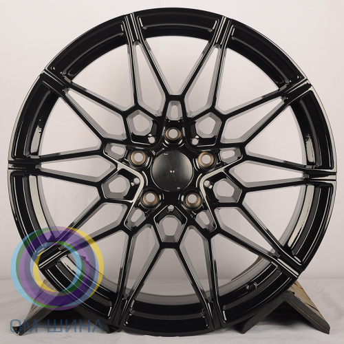 Anzoo H3143F 8x19/5x120 D72.6 ET25 Black (передняя ось)