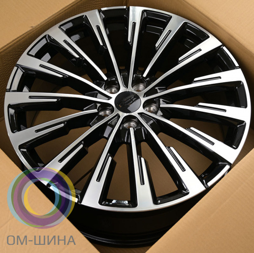 Anzoo H3360 8.0x20/5x108 D63.4 ET52 Black Machine Face
