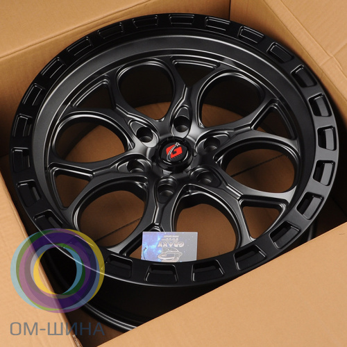Anzoo GRAXY Z-03 9.0x20/6x139.7 D106.1 ET12 Matt Dark Gunmetal+Matt Black Lip