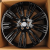 Anzoo H716D 9.5x22/5x108 D63.4 ET45 Black Anzoo H716D 9.5x22/5x108 D63.4 ET45 Black